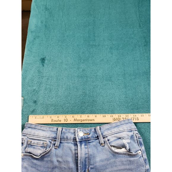 Old Navy Jeans Size 2 Womens Blue Pants Ladies Stretch Mid Rise Pop Icon Skinny - Picture 9 of 12